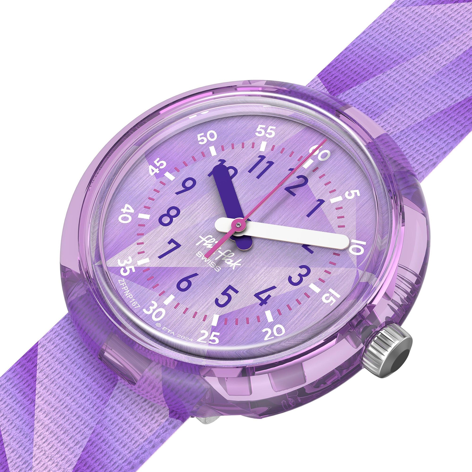Flik Flak PURPLE PRISM FPNP167 Meisjeshorloge Flik Flak PURPLE PRISM FPNP167 Meisjeshorloge