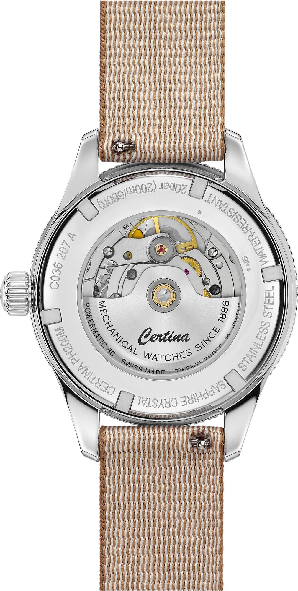 Certina DS PH200M Lady C036.207.18.116.00 Damen Automatikuhr Certina DS PH200M Lady C036.207.18.116.00 Damen Automatikuhr