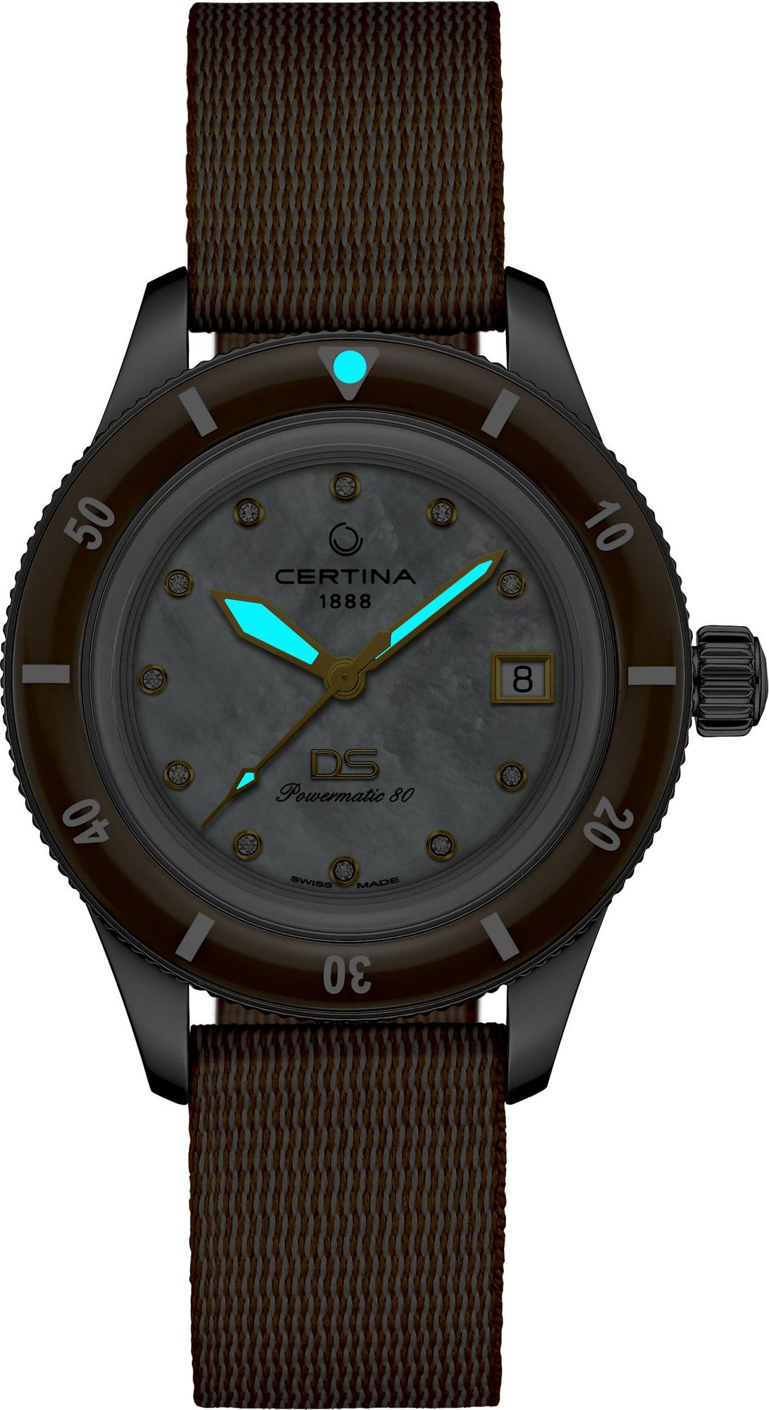 Certina DS PH200M Lady C036.207.18.116.00 Damen Automatikuhr Certina DS PH200M Lady C036.207.18.116.00 Damen Automatikuhr