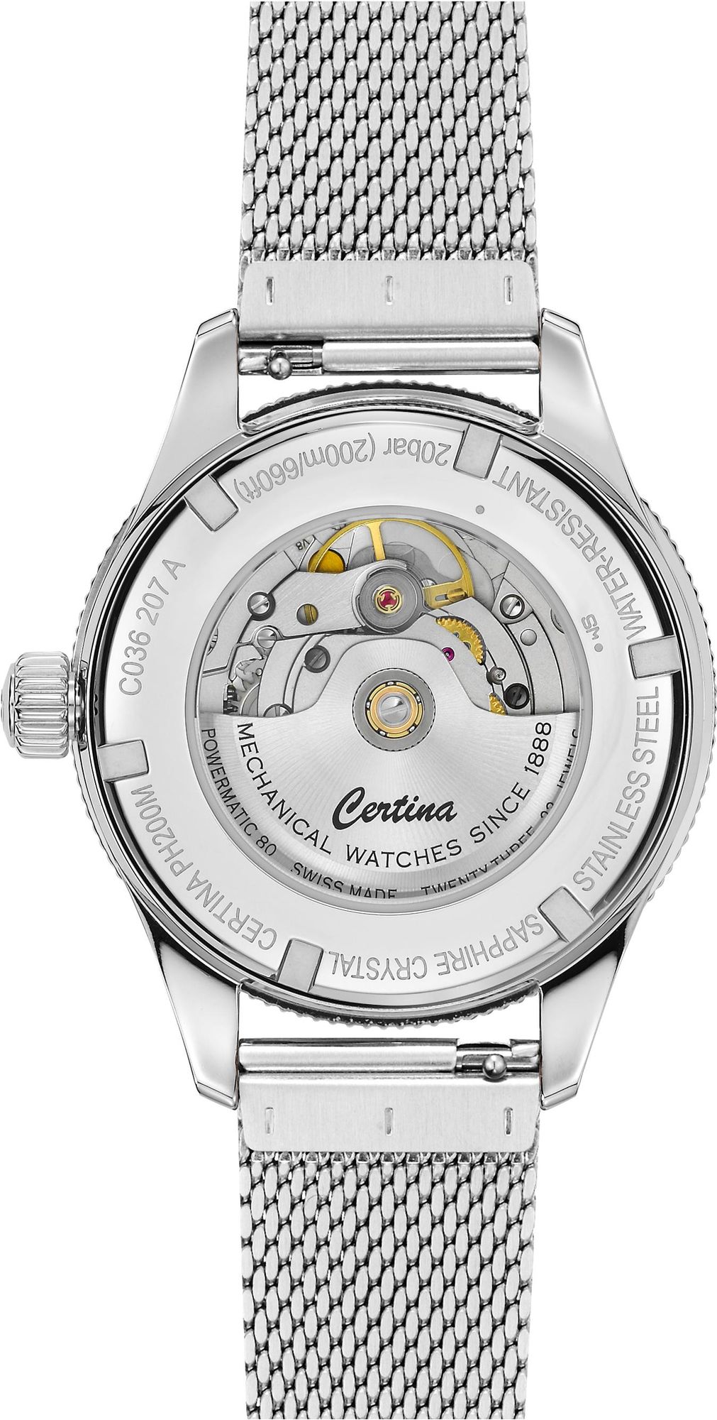 Certina DS PH200M Lady C036.207.11.296.00 Orologio automatico uomo Certina DS PH200M Lady C036.207.11.296.00 Orologio automatico uomo