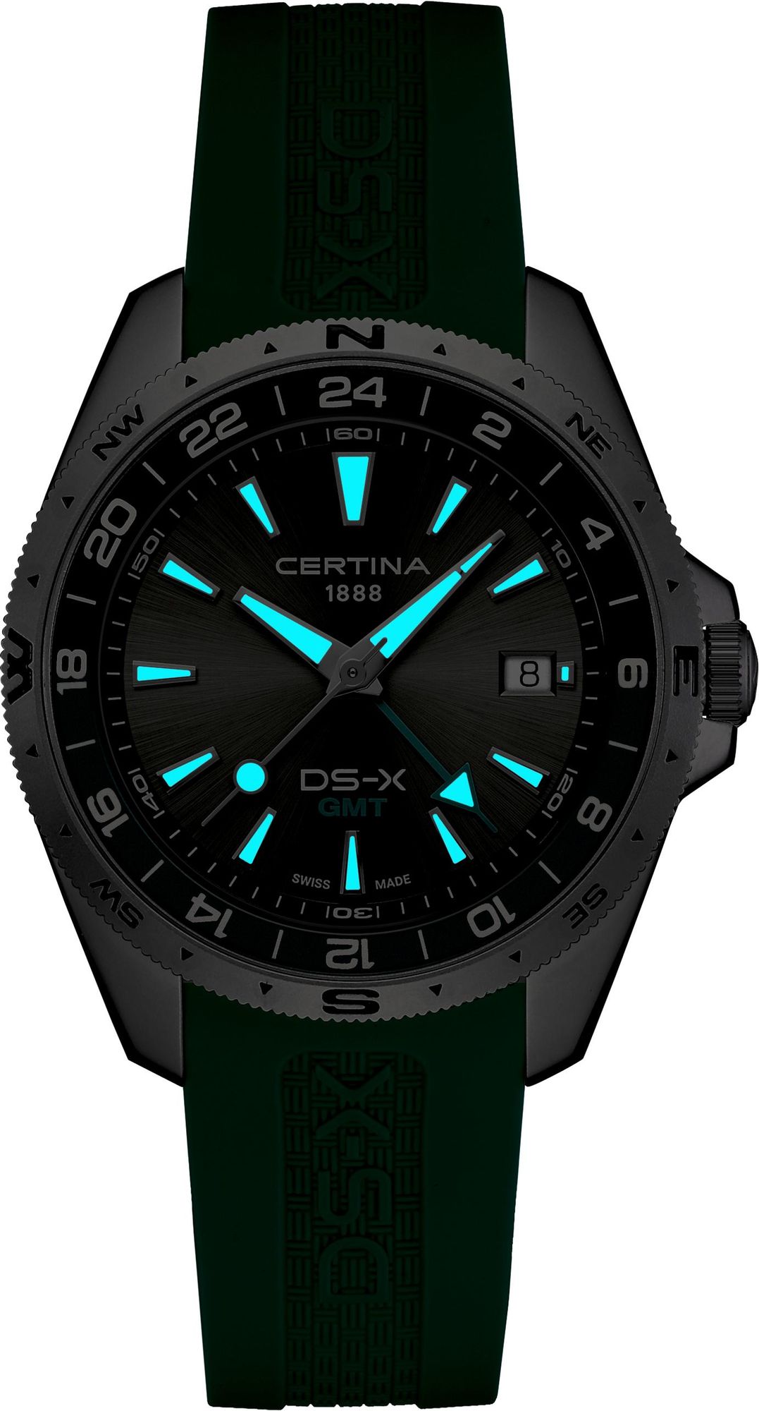 Certina DS-X GMT C047.452.17.081.00 Orologio da polso uomo Certina DS-X GMT C047.452.17.081.00 Orologio da polso uomo