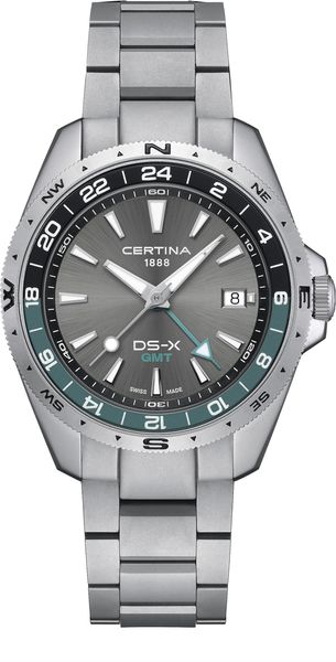 Certina DS-X GMT C047.452.11.081.00 Orologio da polso uomo Certina DS-X GMT C047.452.11.081.00 Orologio da polso uomo