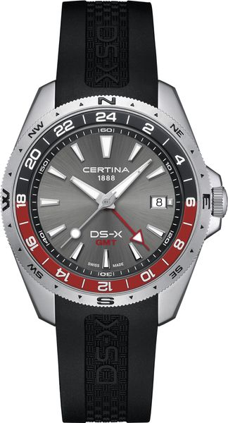 Certina DS-X GMT C047.452.17.081.01 Herrenarmbanduhr Certina DS-X GMT C047.452.17.081.01 Herrenarmbanduhr