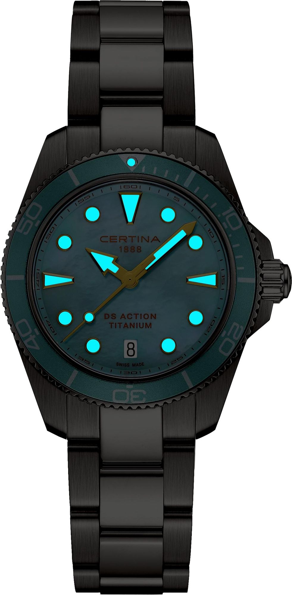 Certina DS Action 34.5mm C048.210.44.131.00 Reloj de Pulsera para mujeres