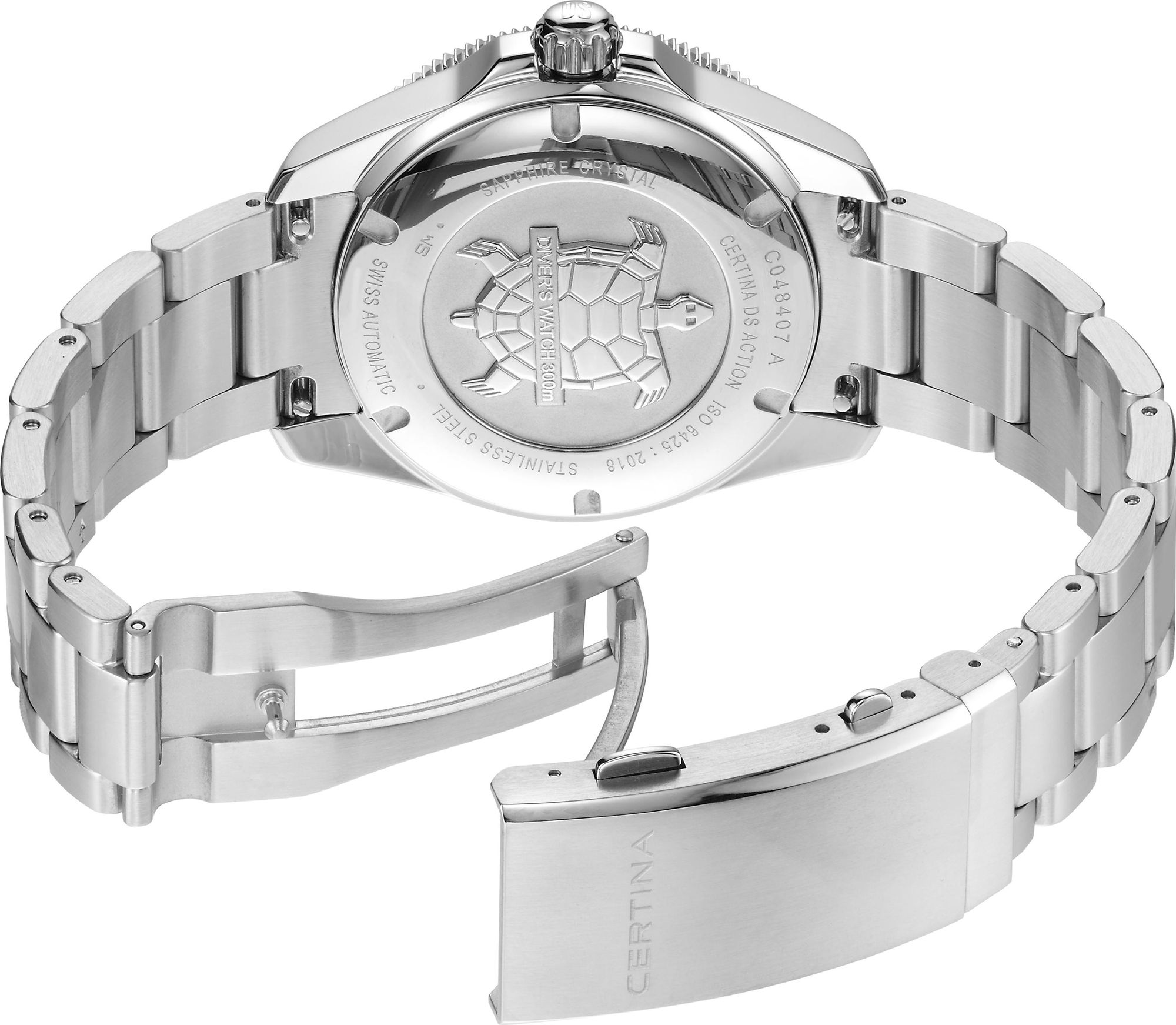 Certina DS Action Diver 40.5mm C048.407.11.011.00 Reloj Automático para hombres Certina DS Action Diver 40.5mm C048.407.11.011.00 Reloj Automático para hombres