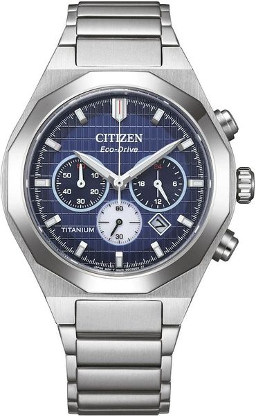 Citizen Eco-Drive CA4691-59L Chronographe pour homme Eco-Drive Citizen Eco-Drive CA4691-59L Chronographe pour homme Eco-Drive