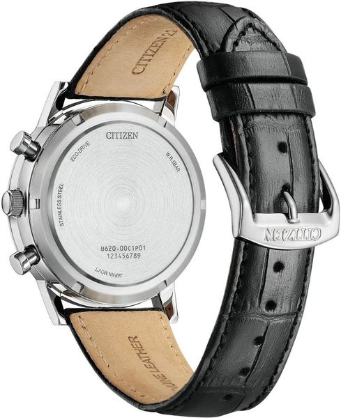 Citizen Eco-Drive CA4630-02A Chronographe pour homme Eco-Drive Citizen Eco-Drive CA4630-02A Chronographe pour homme Eco-Drive