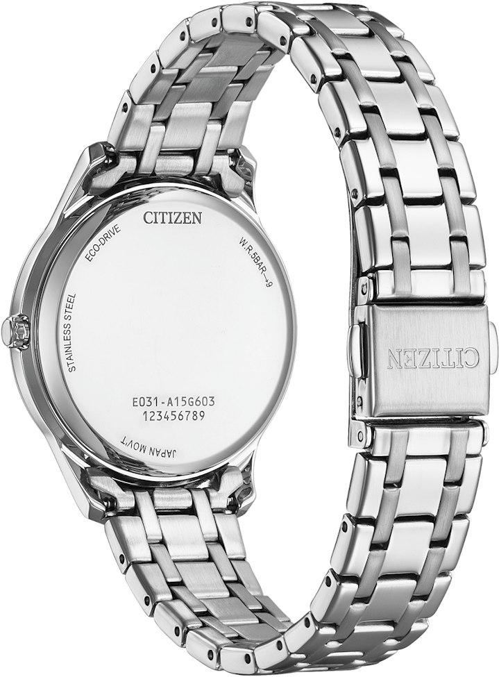 Citizen Eco-Drive EM0411-71A Dames armbandhorloge Citizen Eco-Drive EM0411-71A Dames armbandhorloge