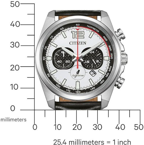 Citizen Eco-Drive CA4640-09A Cronógrafo para hombres Eco-Drive