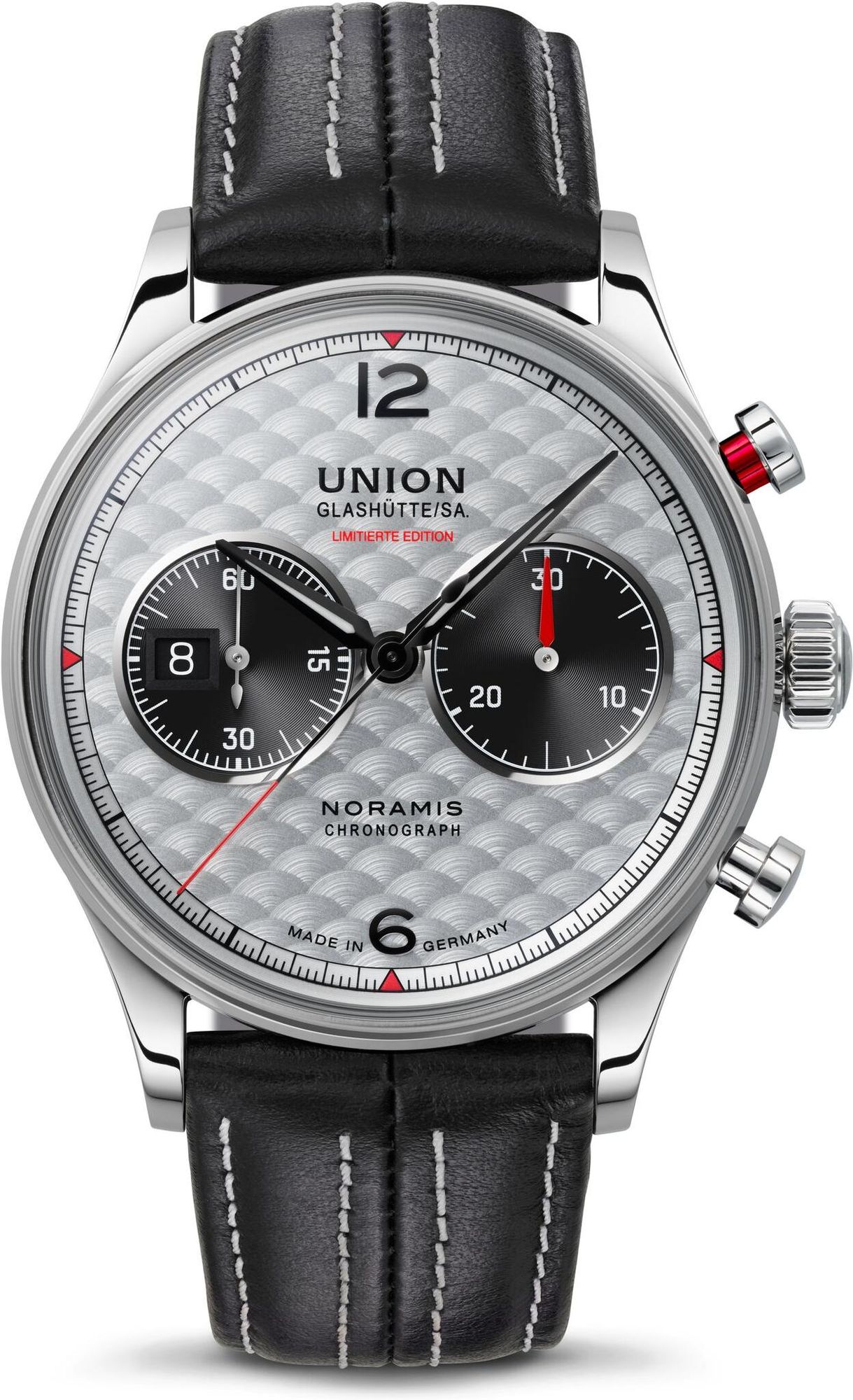 Union Glashütte Sachsen Classic Limited Edition (x/350) D012.427.16.032.09 Cronografo automatico uomo Produzione stretta