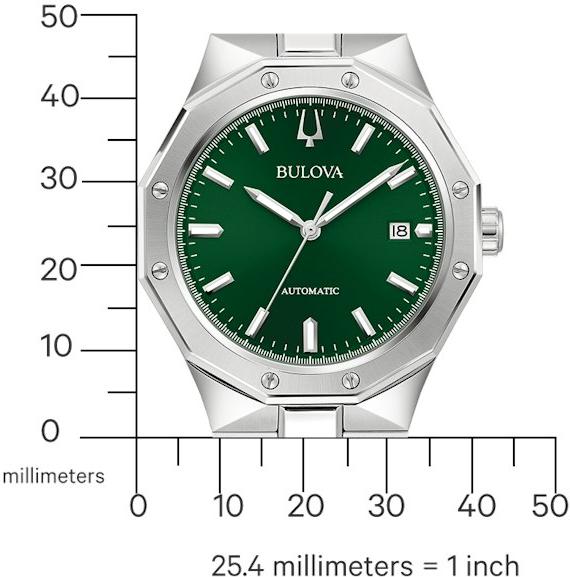 Bulova Octagon 96B464 Orologio automatico uomo Bulova Octagon 96B464 Orologio automatico uomo