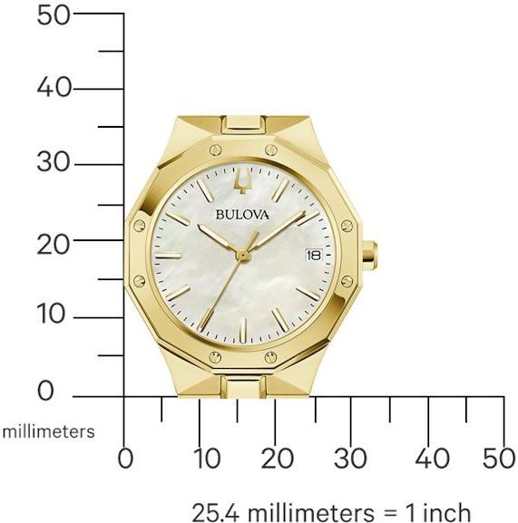 Bulova Octagon 97M119 Orologio da polso donna