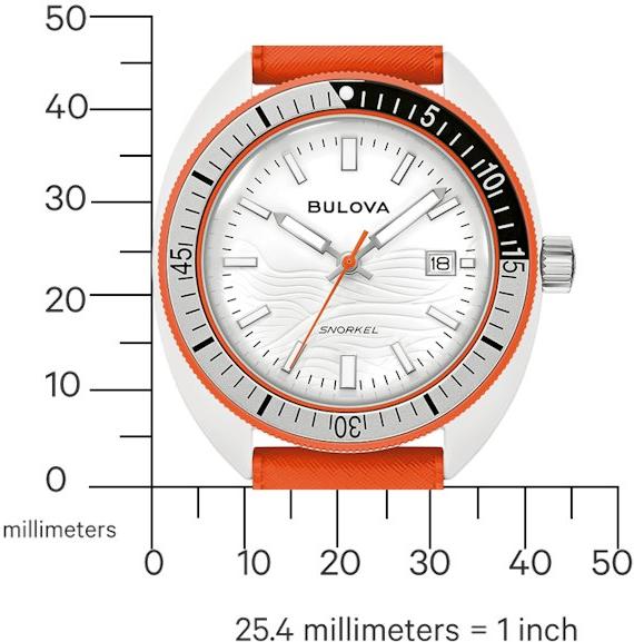 Bulova Bulova Snorkel 98B448 Heren armbandhorloge