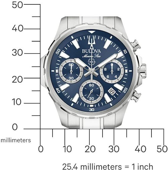 Bulova Bulova Marine Star Series B 96B466 Herenchronograaf