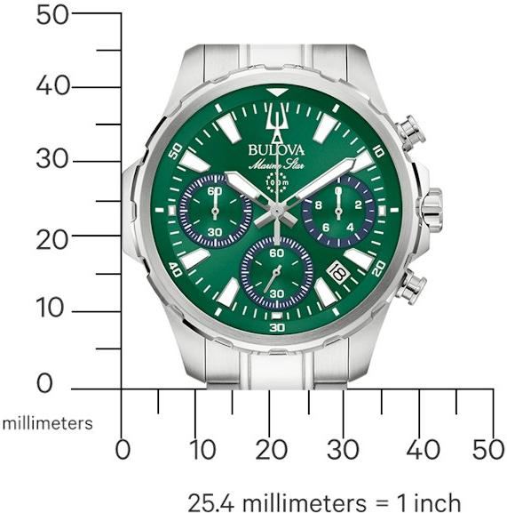 Bulova Bulova Marine Star Series B 96B465 Cronógrafo para hombres Bulova Bulova Marine Star Series B 96B465 Cronógrafo para hombres