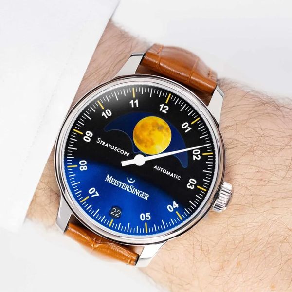MeisterSinger Stratoscope ST982G Automatisch horloge voor heren MeisterSinger Stratoscope ST982G Automatisch horloge voor heren