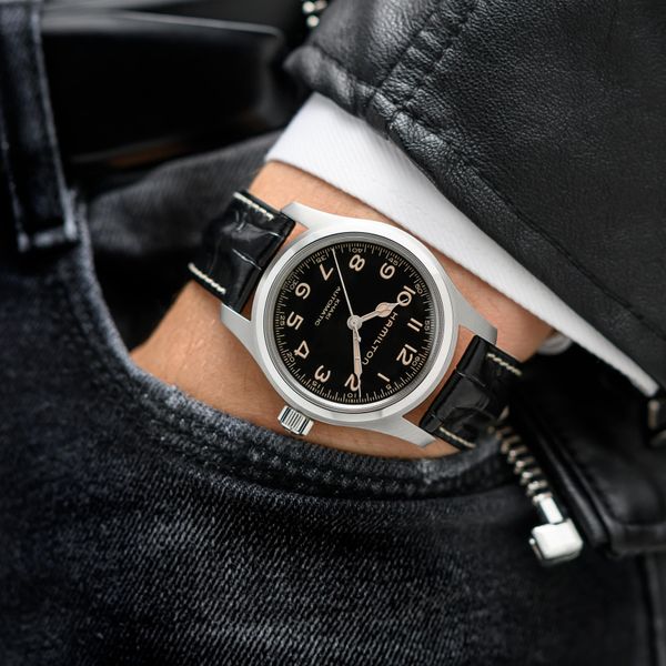 Hamilton Khaki Field Murph Set H70605732 Reloj Automático para hombres Con pulsera adicional Hamilton Khaki Field Murph Set H70605732 Reloj Automático para hombres Con pulsera adicional