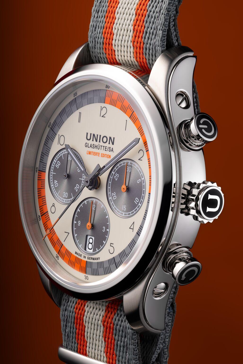 Union Glashütte Belisar Chronograph Limitierte Edition Silvretta Classic 2025 D009.427.11.392.09 Mens Chronograph