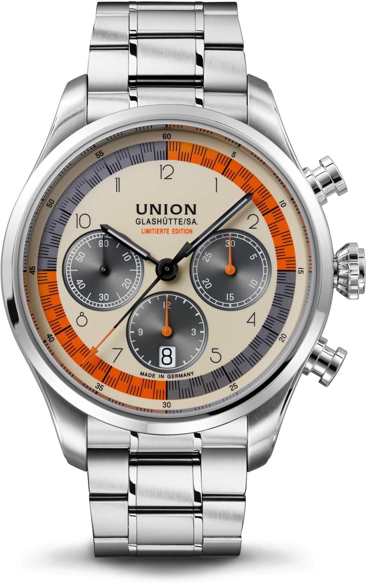 Union Glashütte Belisar Chronograph Limitierte Edition Silvretta Classic 2025 D009.427.11.392.09 Mens Chronograph