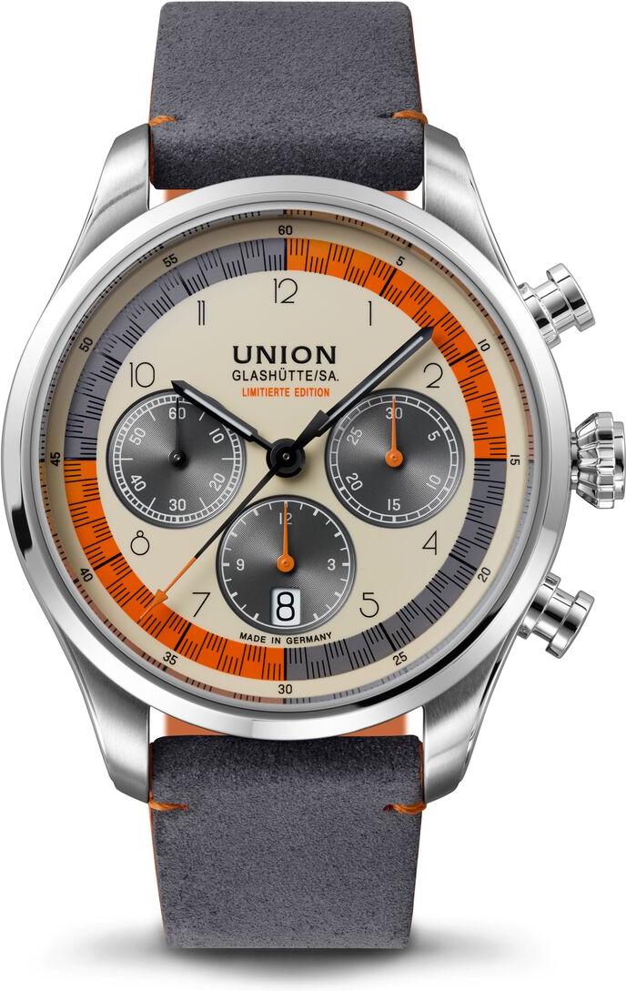 Union Glashütte Belisar Chronograph Limitierte Edition Silvretta Classic 2025 D009.427.11.392.09 Mens Chronograph