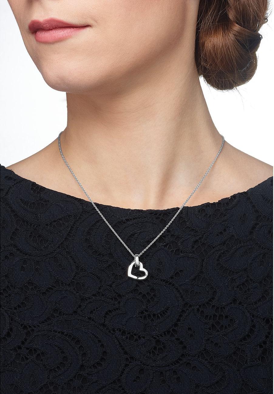 Jette Twisted Heart 87088227 Cadena de cuello para mujeres Jette Twisted Heart 87088227 Cadena de cuello para mujeres