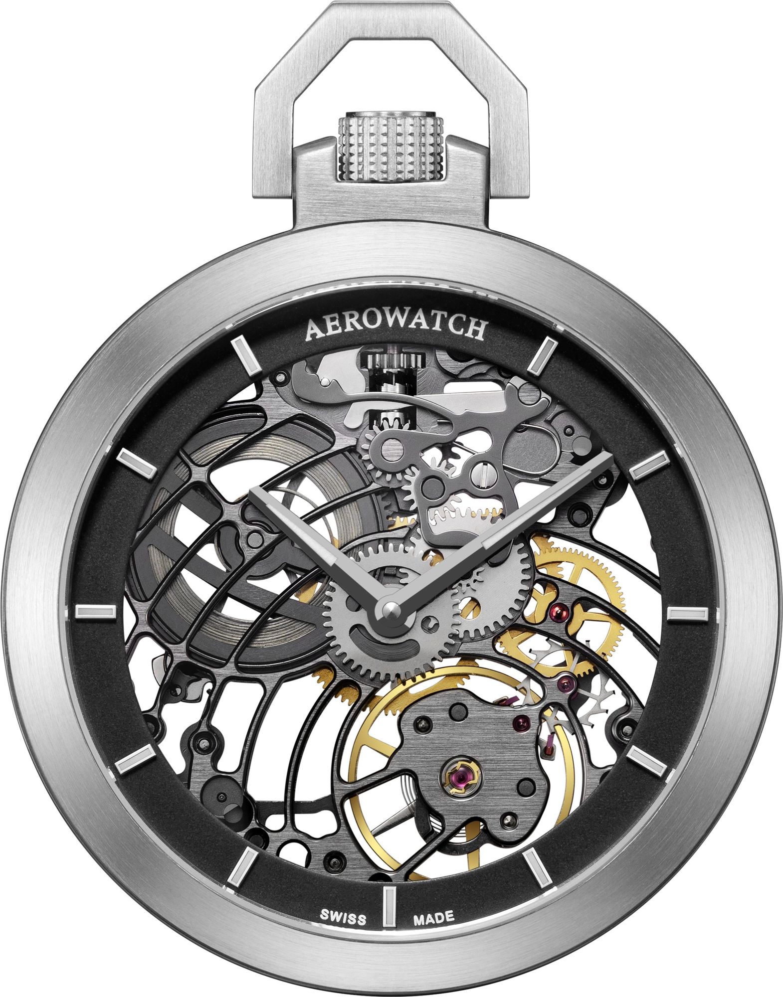 Aerowatch Lépine Skeleton 50829 AA04 SQ Poket watch for men Aerowatch Lépine Skeleton 50829 AA04 SQ Poket watch for men