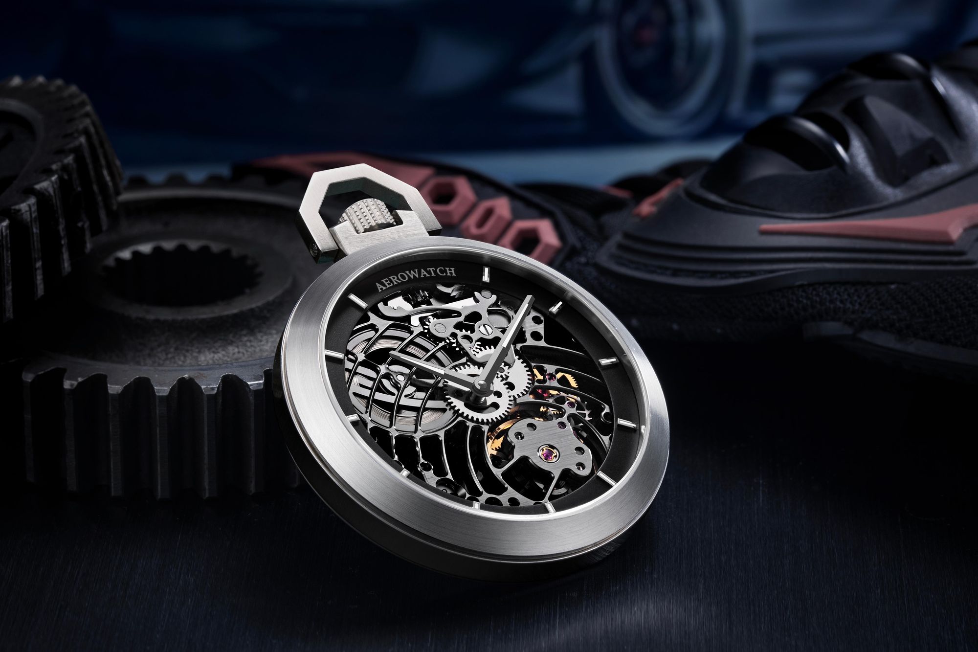 Aerowatch Lépine Skeleton 50829 AA04 SQ Poket watch for men Aerowatch Lépine Skeleton 50829 AA04 SQ Poket watch for men