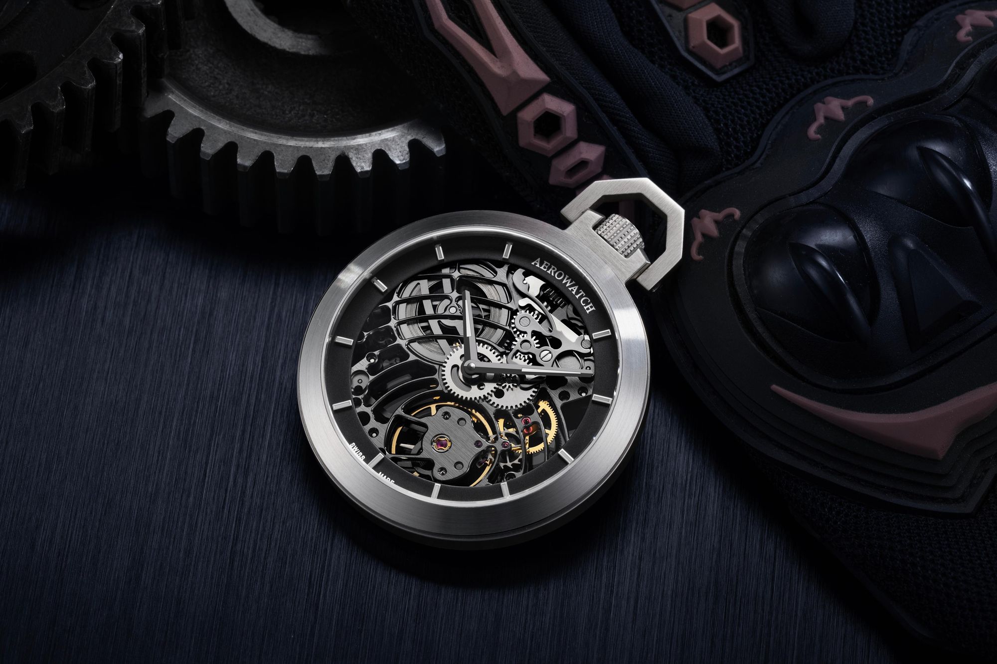Aerowatch Lépine Skeleton 50829 AA04 SQ Poket watch for men Aerowatch Lépine Skeleton 50829 AA04 SQ Poket watch for men