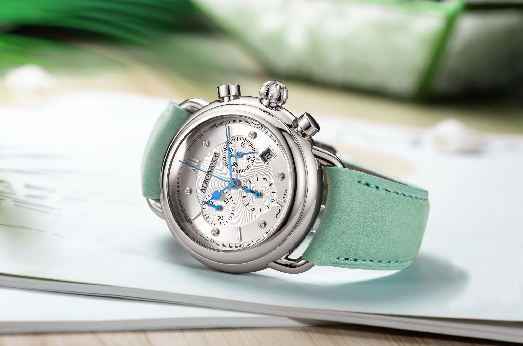 Aerowatch 1942 A 83926 AA08 Cronógrafo para mujeres Aerowatch 1942 A 83926 AA08 Cronógrafo para mujeres