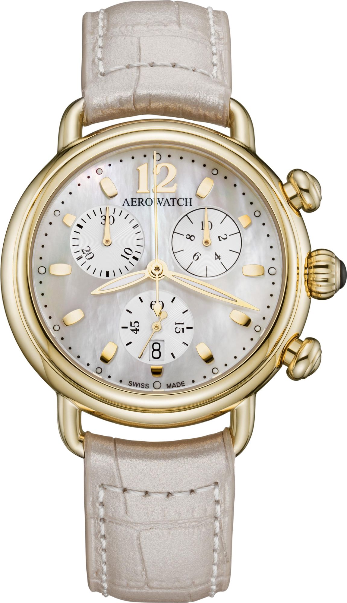 Aerowatch 1942 A 81105 JA02 Cronógrafo para mujeres Aerowatch 1942 A 81105 JA02 Cronógrafo para mujeres