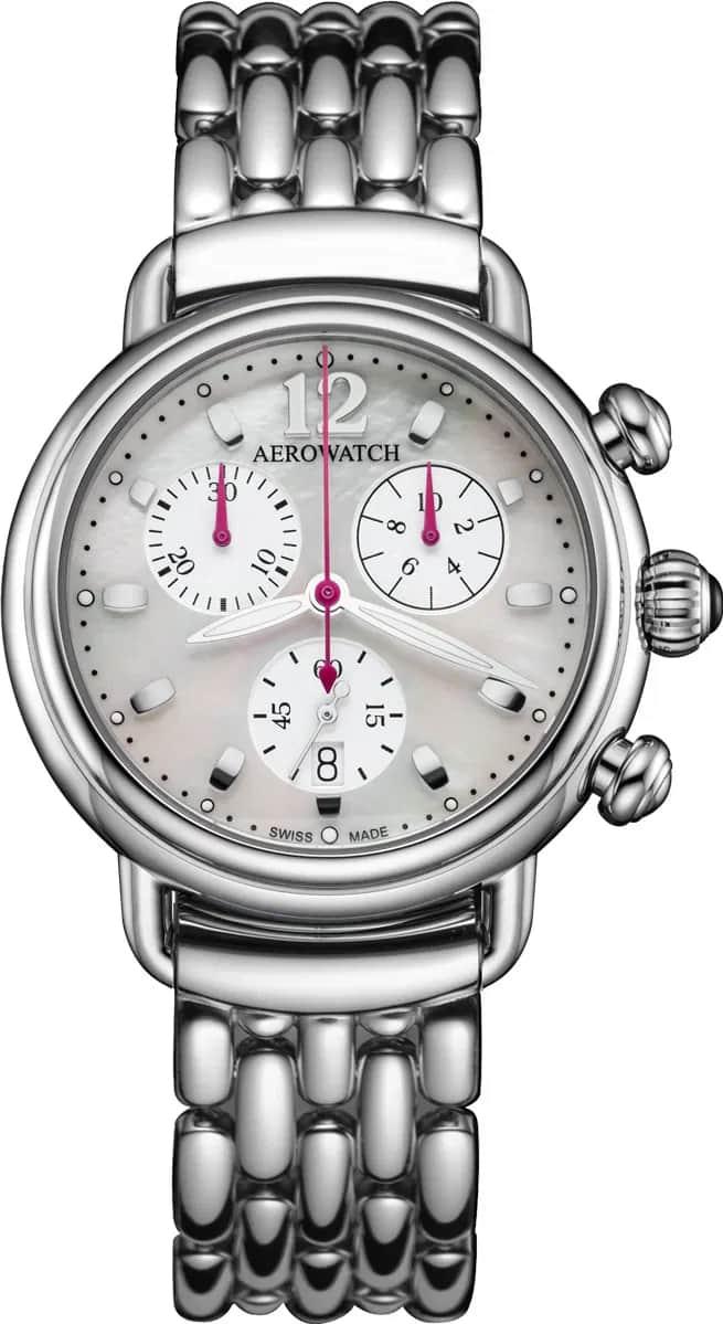 Aerowatch 1942 A 81105 AA04 M Cronógrafo para mujeres Aerowatch 1942 A 81105 AA04 M Cronógrafo para mujeres