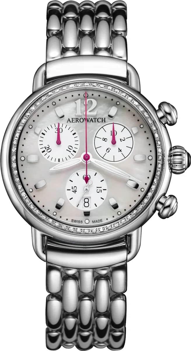 Aerowatch 1942 A 81105 AA04 DIA M Damenchronograph Aerowatch 1942 A 81105 AA04 DIA M Damenchronograph