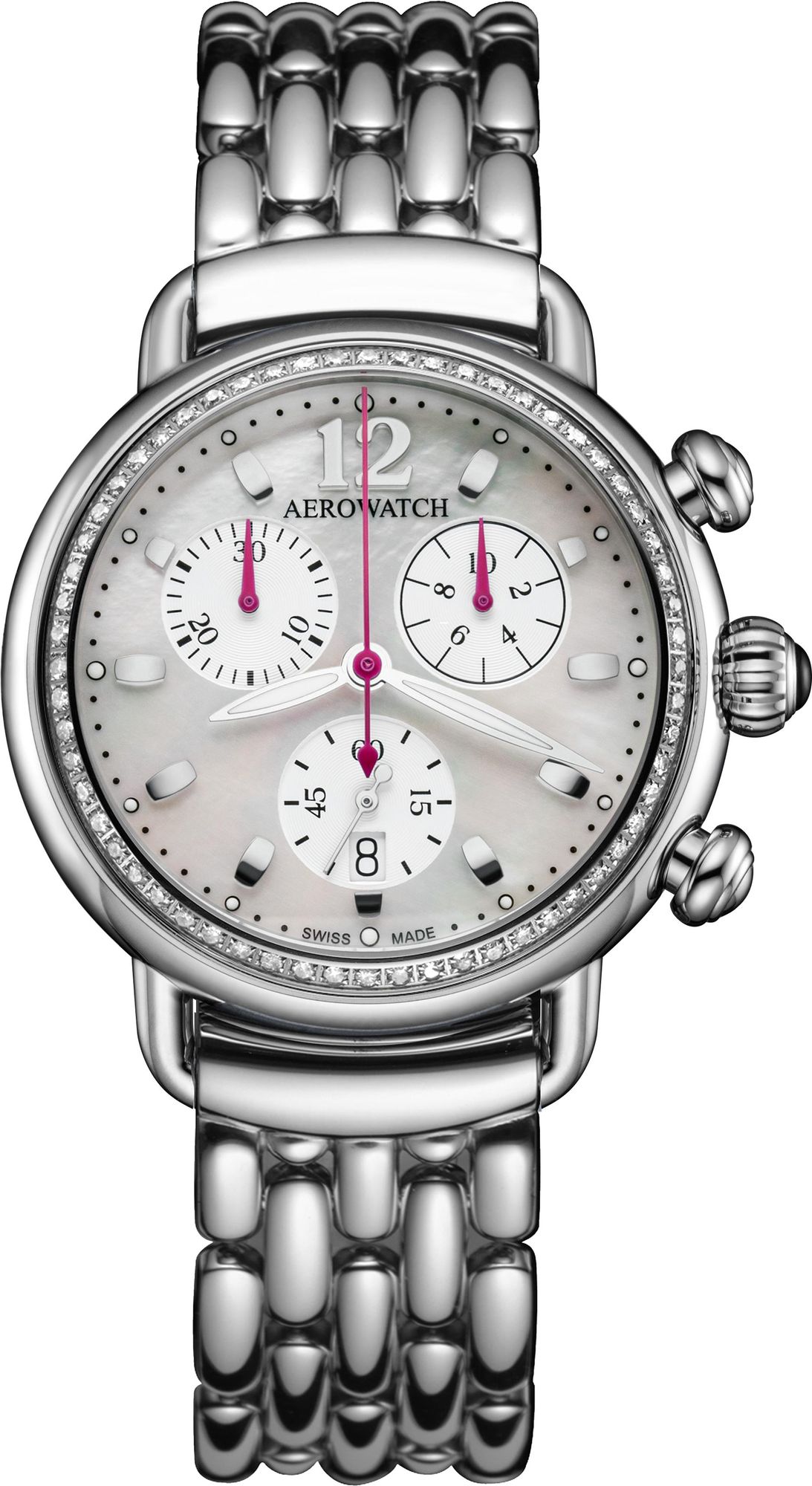 Aerowatch 1942 A 81105 AA04 Cronógrafo para mujeres Aerowatch 1942 A 81105 AA04 Cronógrafo para mujeres