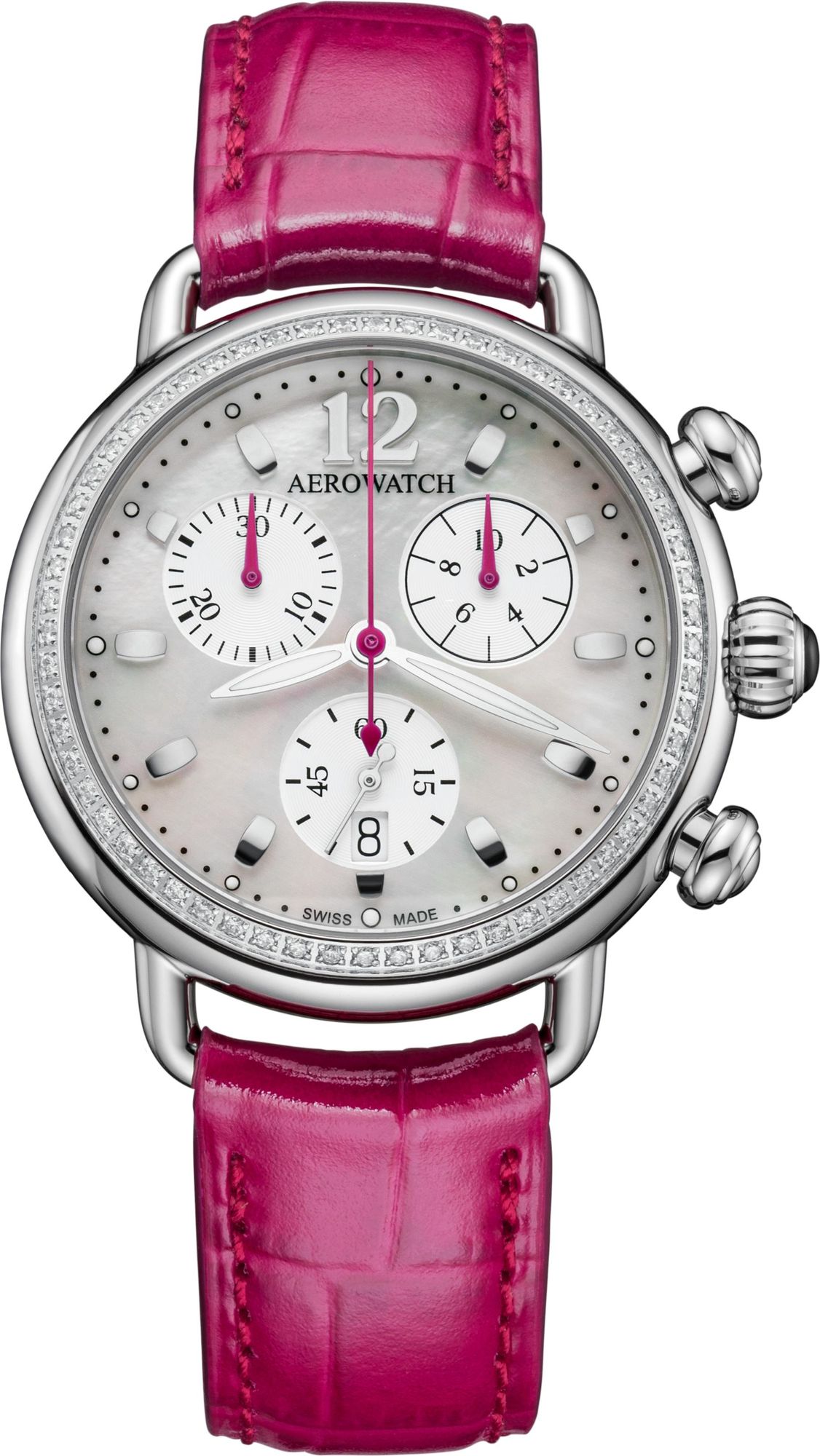 Aerowatch 1942 A 81105 AA04 Cronógrafo para mujeres Aerowatch 1942 A 81105 AA04 Cronógrafo para mujeres
