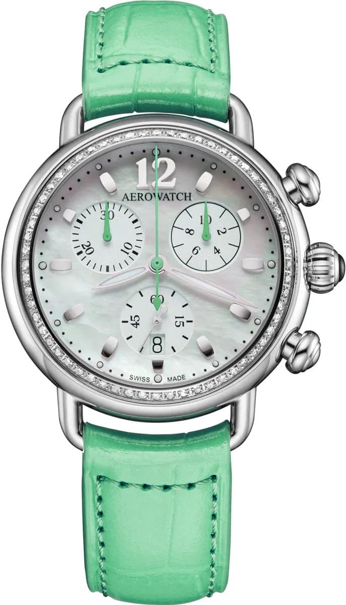 Aerowatch 1942 A 81105 AA03 DIA Damenchronograph Aerowatch 1942 A 81105 AA03 DIA Damenchronograph