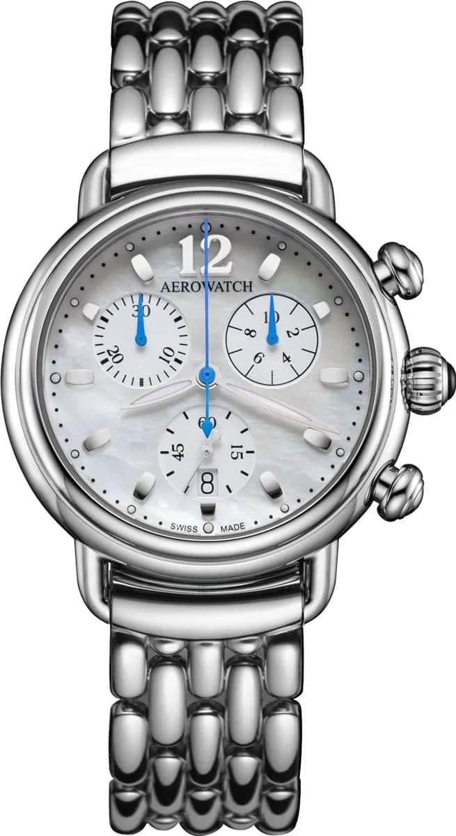 Aerowatch 1942 A 81105 AA01 M Cronógrafo para mujeres Aerowatch 1942 A 81105 AA01 M Cronógrafo para mujeres