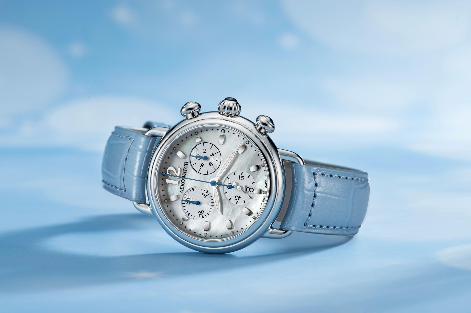 Aerowatch 1942 A 81105 AA01 Damenchronograph Aerowatch 1942 A 81105 AA01 Damenchronograph