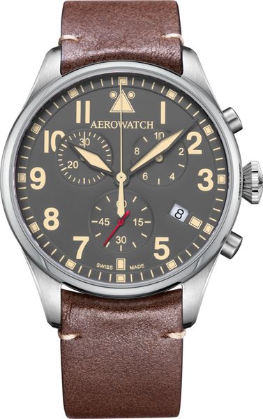 Aerowatch Les Grandes Classiques A 79990 AA09 Herrenchronograph Aerowatch Les Grandes Classiques A 79990 AA09 Herrenchronograph