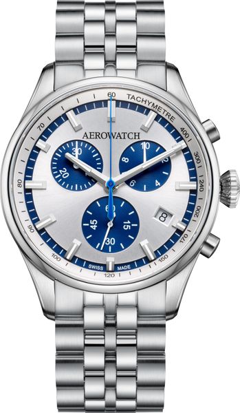 Aerowatch Les Grandes Classiques A 79990 AA05 M Cronógrafo para hombres Aerowatch Les Grandes Classiques A 79990 AA05 M Cronógrafo para hombres