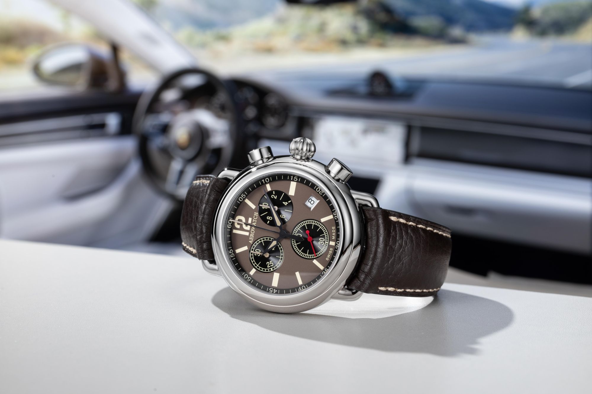 Aerowatch 1942 A 79100 AA02 Mens Chronograph