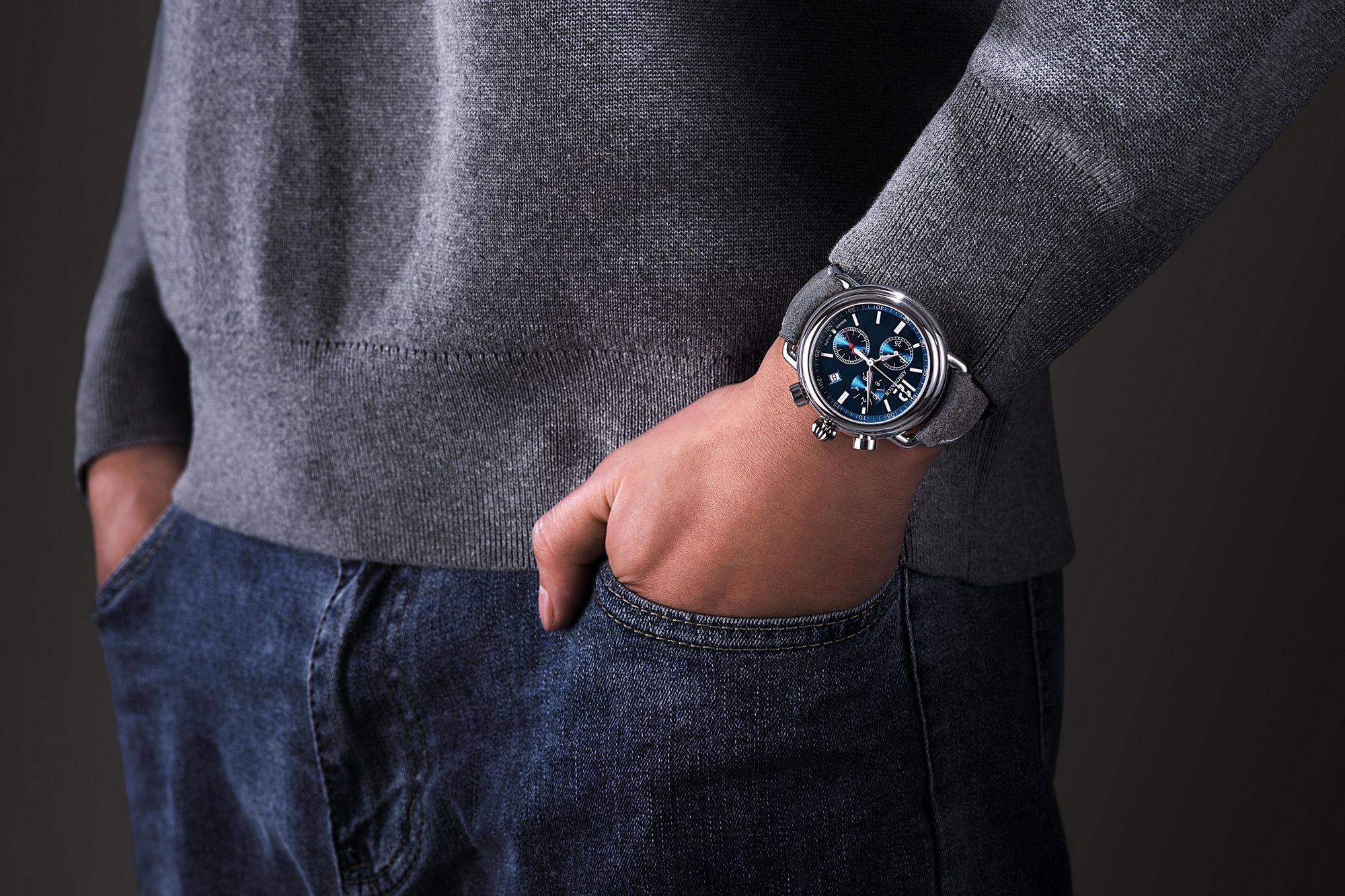 Aerowatch 1942 A 79100 AA01 Cronógrafo para hombres Aerowatch 1942 A 79100 AA01 Cronógrafo para hombres