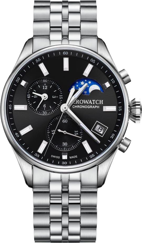 Aerowatch Les Grandes Classiques A 78990 AA08 M Cronógrafo para hombres Aerowatch Les Grandes Classiques A 78990 AA08 M Cronógrafo para hombres