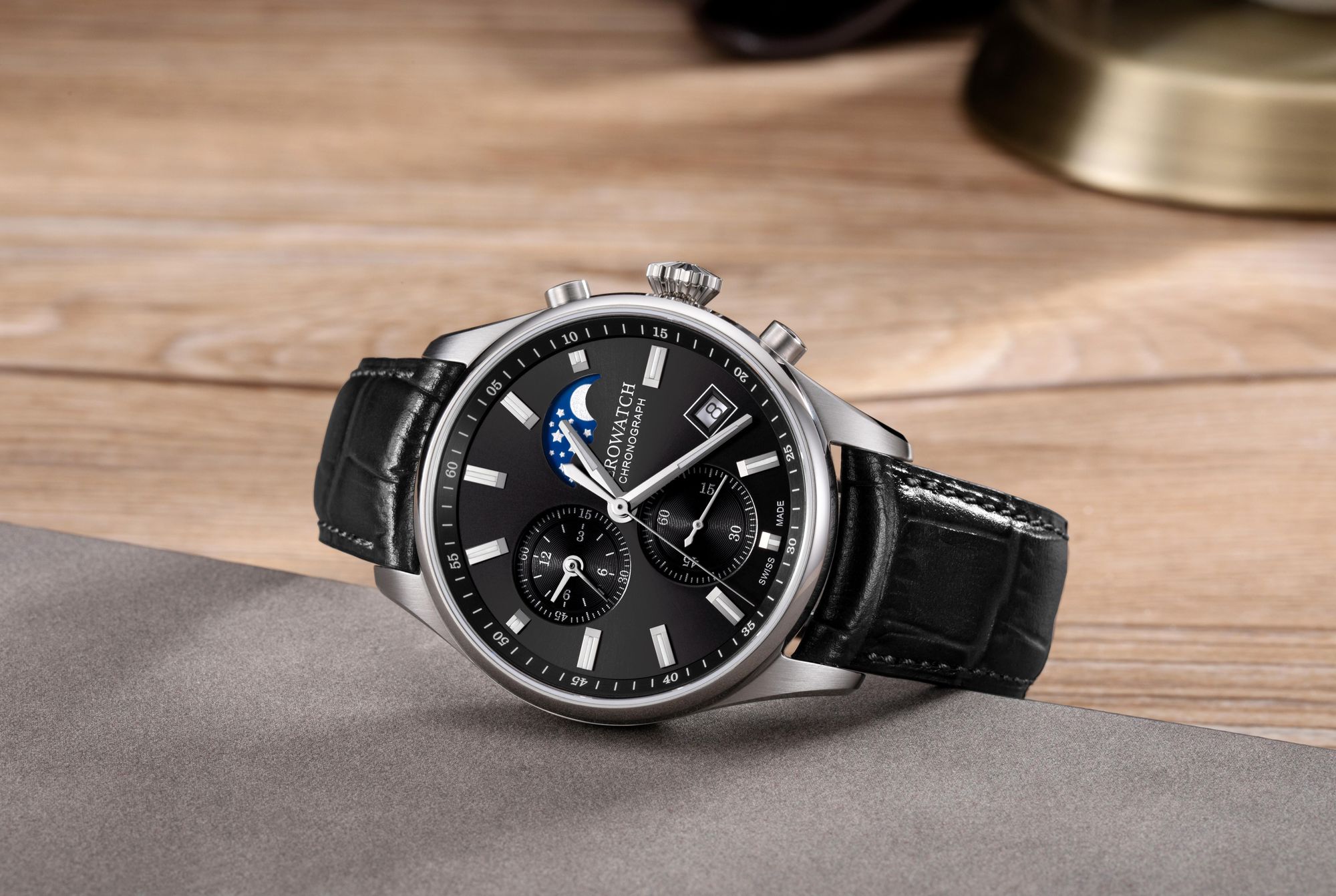 Aerowatch Les Grandes Classiques A 78990 AA08 Mens Chronograph