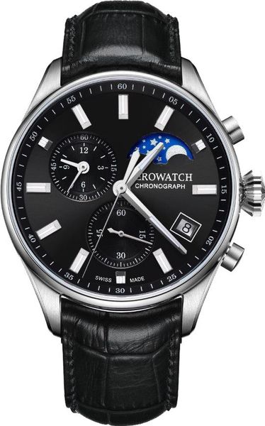 Aerowatch Les Grandes Classiques A 78990 AA08 Herrenchronograph Aerowatch Les Grandes Classiques A 78990 AA08 Herrenchronograph