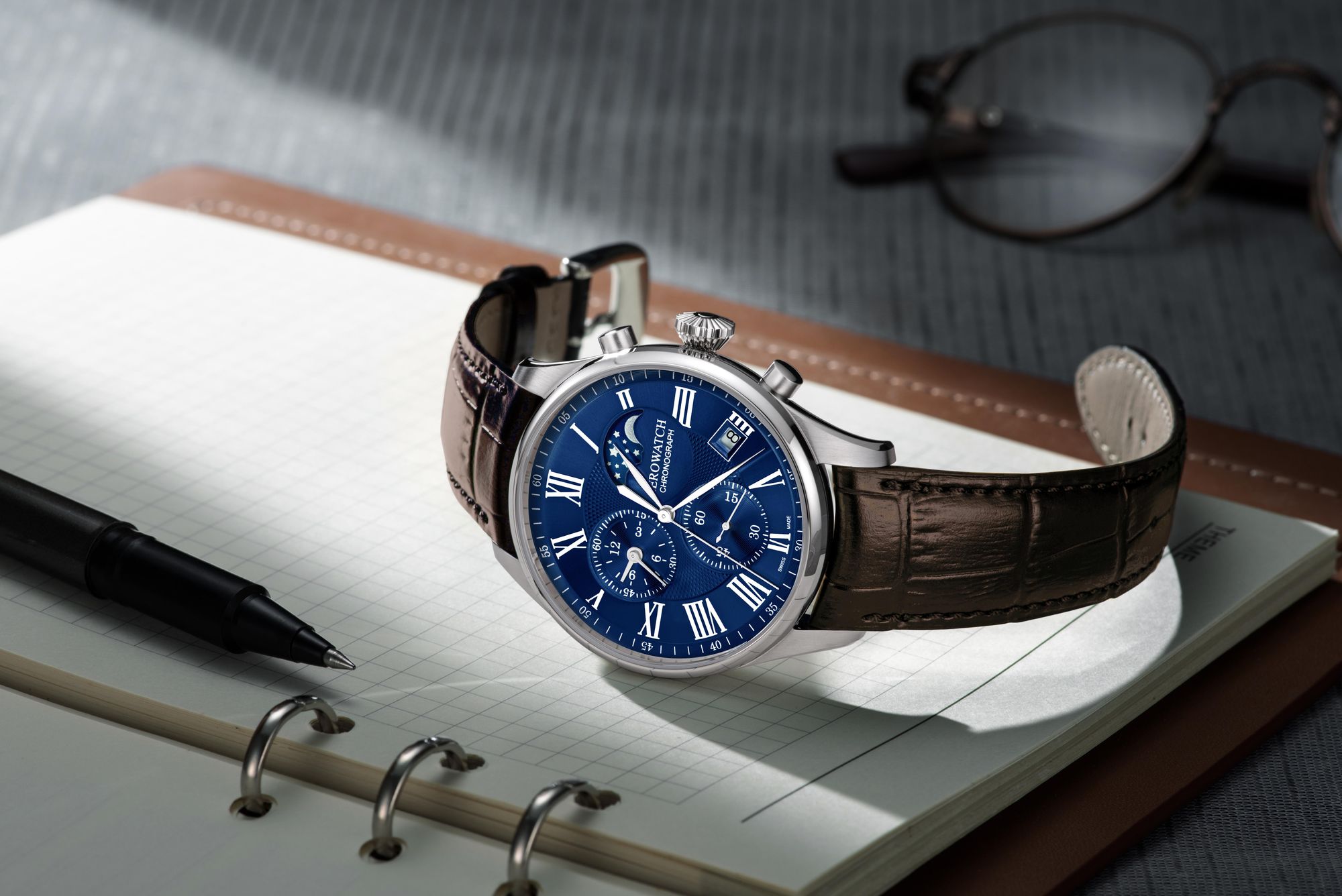 Aerowatch Les Grandes Classiques A 78990 AA04 Mens Chronograph