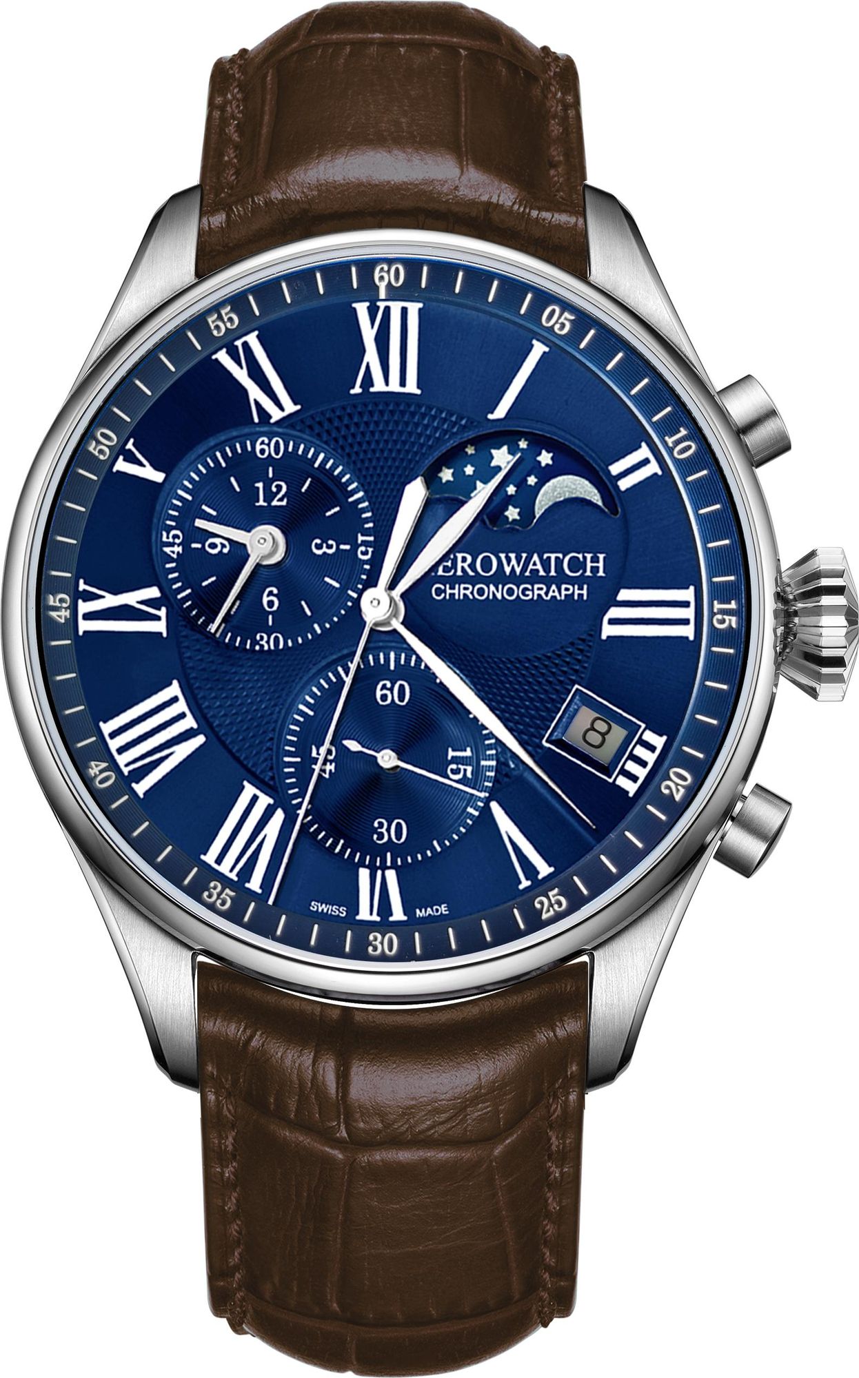 Aerowatch Les Grandes Classiques A 78990 AA04 Mens Chronograph