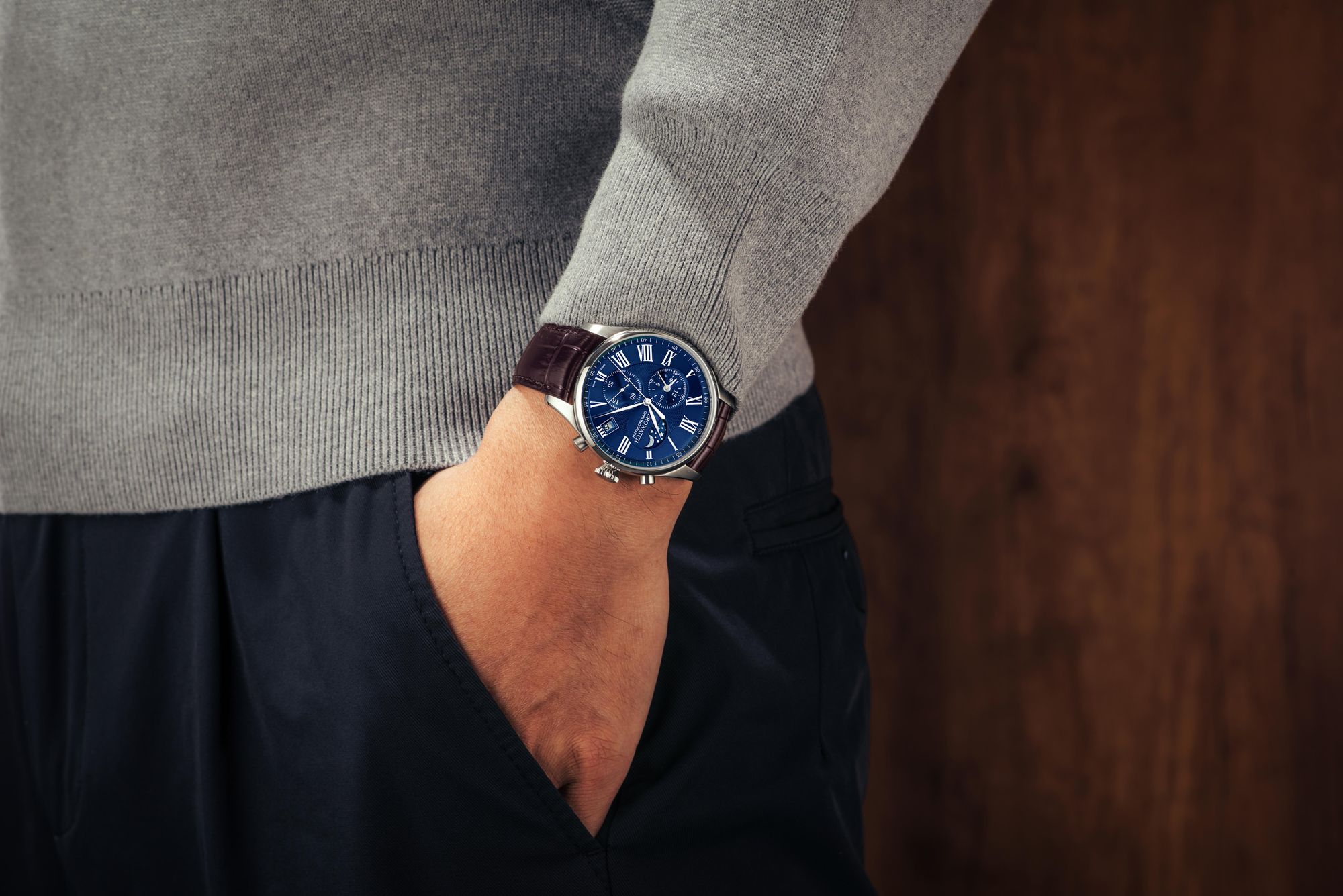 Aerowatch Les Grandes Classiques A 78990 AA04 Mens Chronograph