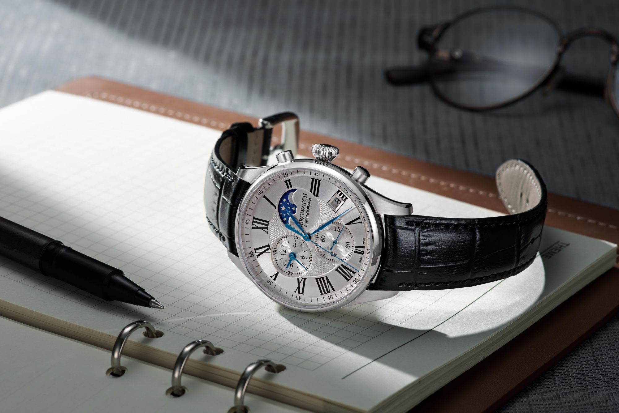 Aerowatch Les Grandes Classiques A 78990 AA03 Mens Chronograph