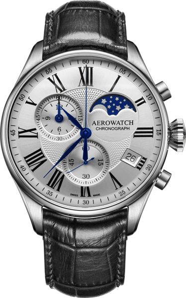 Aerowatch Les Grandes Classiques A 78990 AA03 Herrenchronograph Aerowatch Les Grandes Classiques A 78990 AA03 Herrenchronograph