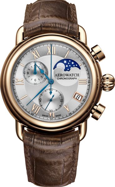 Aerowatch 1942 A 78100 RO04 Herrenchronograph Aerowatch 1942 A 78100 RO04 Herrenchronograph